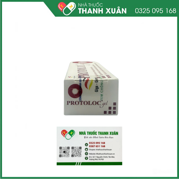 Kem bôi trĩ nội, trĩ ngoại Protoloc gel giúp giảm đau, viêm